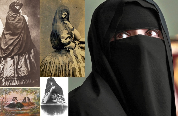 When a Niqab meant Freedom: las Tapadas, an old Non-Islamic Tradition